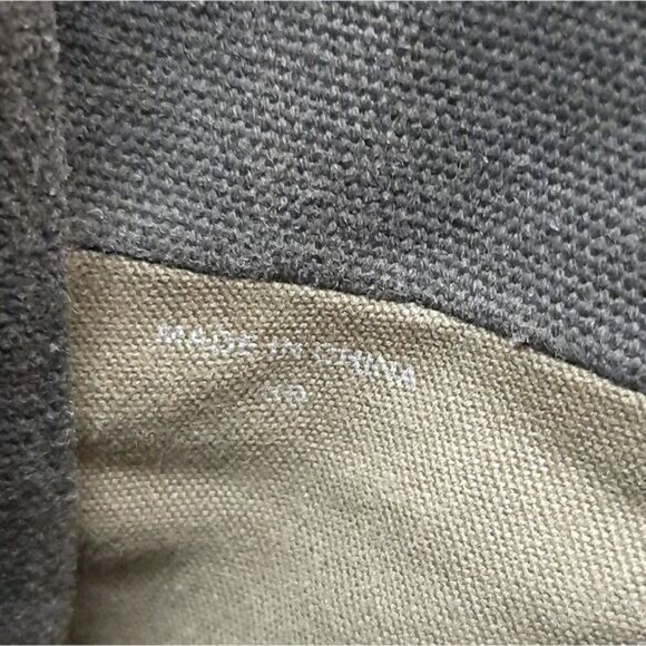 ALDO Canvas Lace-Up High Heel Fold-Over Ankle Boots Sz 8 - 8.5 - Picture 15 of 15